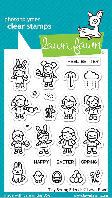 Stamps: Lawn Fawn-Tiny Spring Friends