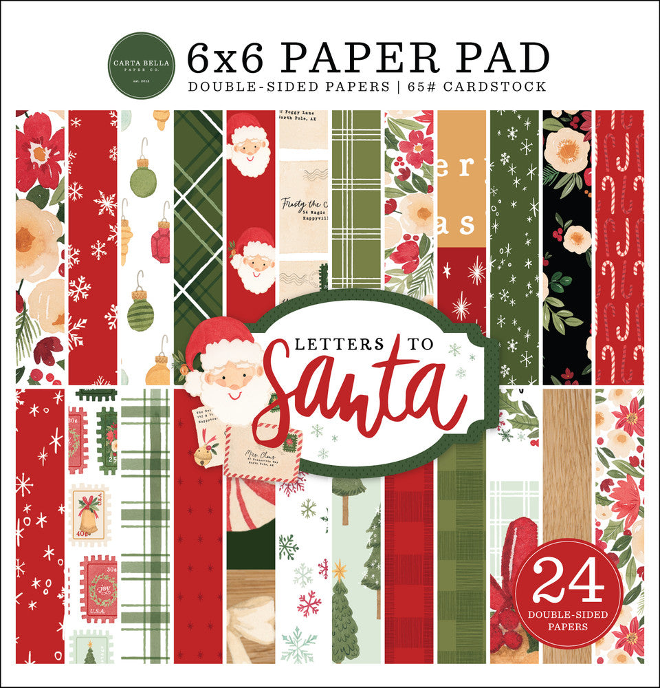 6x6 Paper: Carta Bella-Letters To Santa
