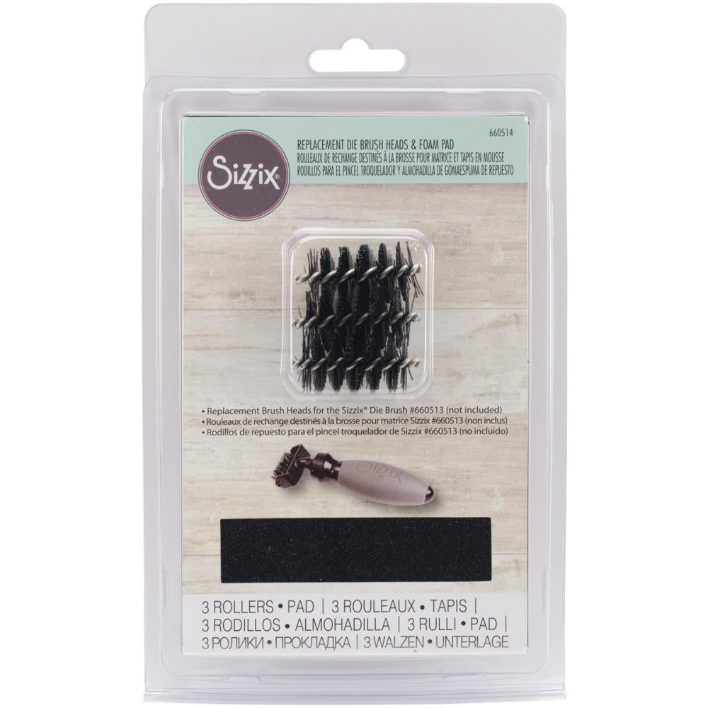 Crafting Tools: Sizzix Die Brush Replacement & Foam Pad