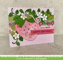 Load image into Gallery viewer, Dies: Lawn Fawn-Outside In Stitched Strawberry
