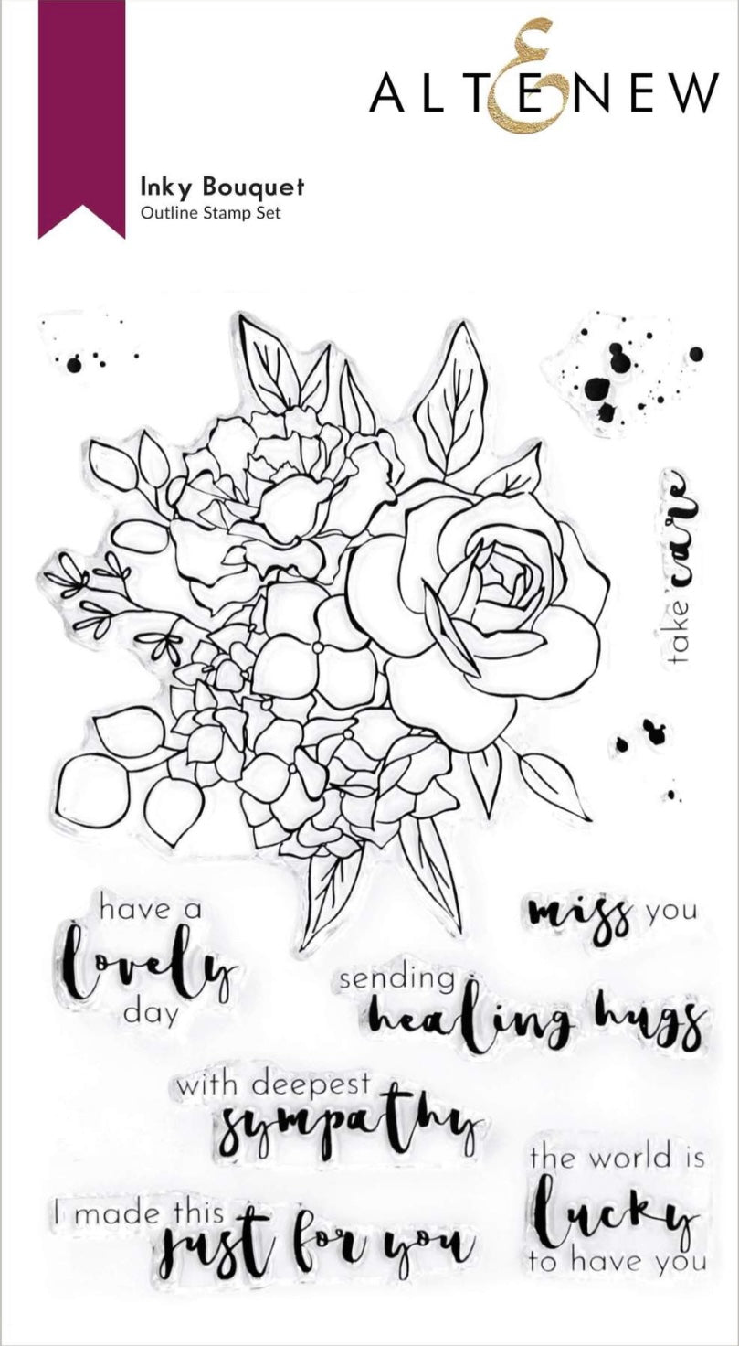 Stamps: Inky Bouquet Stamp Set