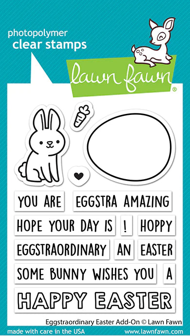 Stamps: Lawn Fawn-Eggstraordinary Easter Add-On