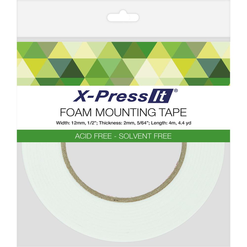 Adhesives: X-Press It Double-Sided Foam Tape 12mm