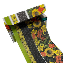 Load image into Gallery viewer, Ribbon: 49 And Market Vintage Artistry Countryside Fabric Tape Assortment 4/Rolls
