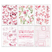 Load image into Gallery viewer, Embellishments: 49 and Market Color Swatch-Blossom Rub-Ons 6&quot;X8&quot; 6/Sheets
