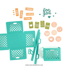 Load image into Gallery viewer, Stamps: Concord &amp; 9th-Little Crate Tags Stamp Set
