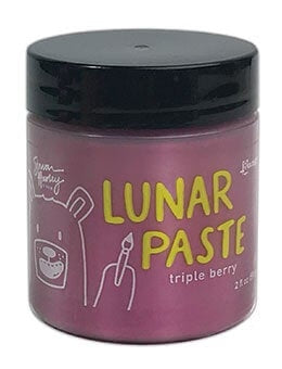 Mixed Media/Embellishments: Simon Hurley create. Lunar Paste Triple Berry, 2oz