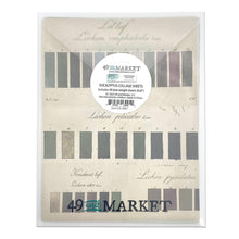 Load image into Gallery viewer, Scrapbooking and Mixed Media: 49 And Market Collage Sheets 6&quot;X8&quot; 40/Pkg-Color Swatch: Eucalyptus
