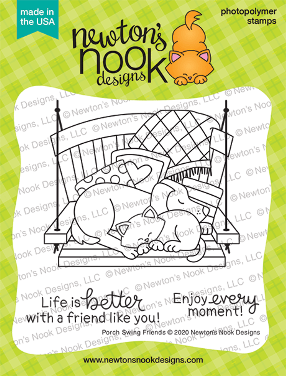 Stamps: Newton’s Nook-Porch Swing Friends