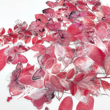 Load image into Gallery viewer, Embellishments: 49 and Market-Color Swatch Blossom Acetate Leaves
