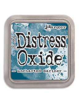 Ink: Tim Holtz Distress® Oxide® Ink Pad Uncharted Mariner