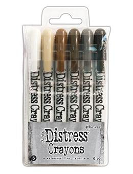 Coloring Tools: Tim Holtz Distress® Crayons Set 3
