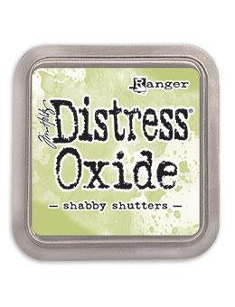 Ink: Tim Holtz Distress Oxide Ink Pad-Shabby Shutters