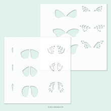 Load image into Gallery viewer, Stencils: Concord &amp; 9th-Boho Butterfly Stencil Pack
