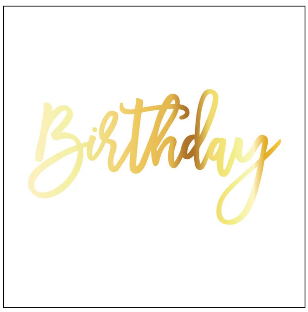 Hot Foil: Honey Bee Stamps-Birthday | Hot Foil Plate