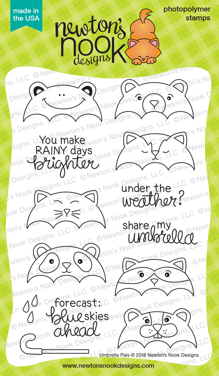 Stamps: Newton’s Nook-Umbrella Pals