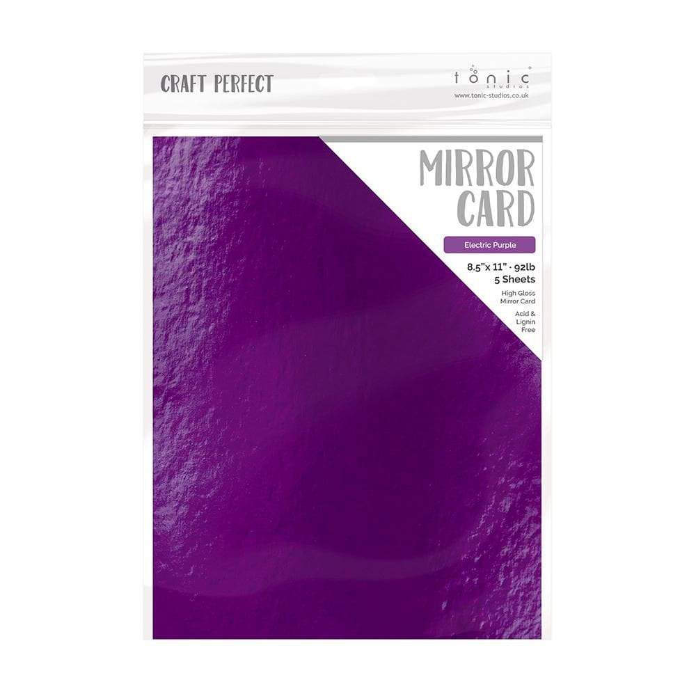 Specialty Paper: Craft Perfect Mirror Cardstock 92lb 8.5