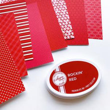 Load image into Gallery viewer, 6x6 Paper: Catherine Pooler Designs-Rockin’Red Prints Patterned Paper
