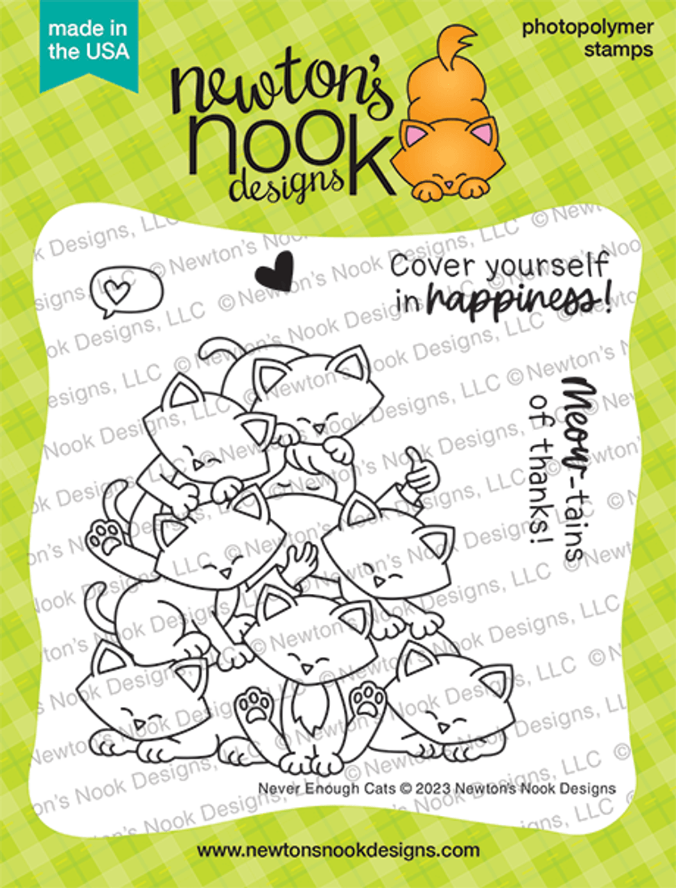 Stamps: Newton’s Nook-Never Enough Cats