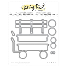 Load image into Gallery viewer, Dies: HoneyBee Stamps-Little Red Wagon
