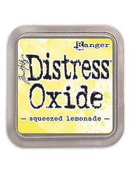 Ink: Tim Holtz Distress Oxide Ink Pad-Squeezed Lemonade