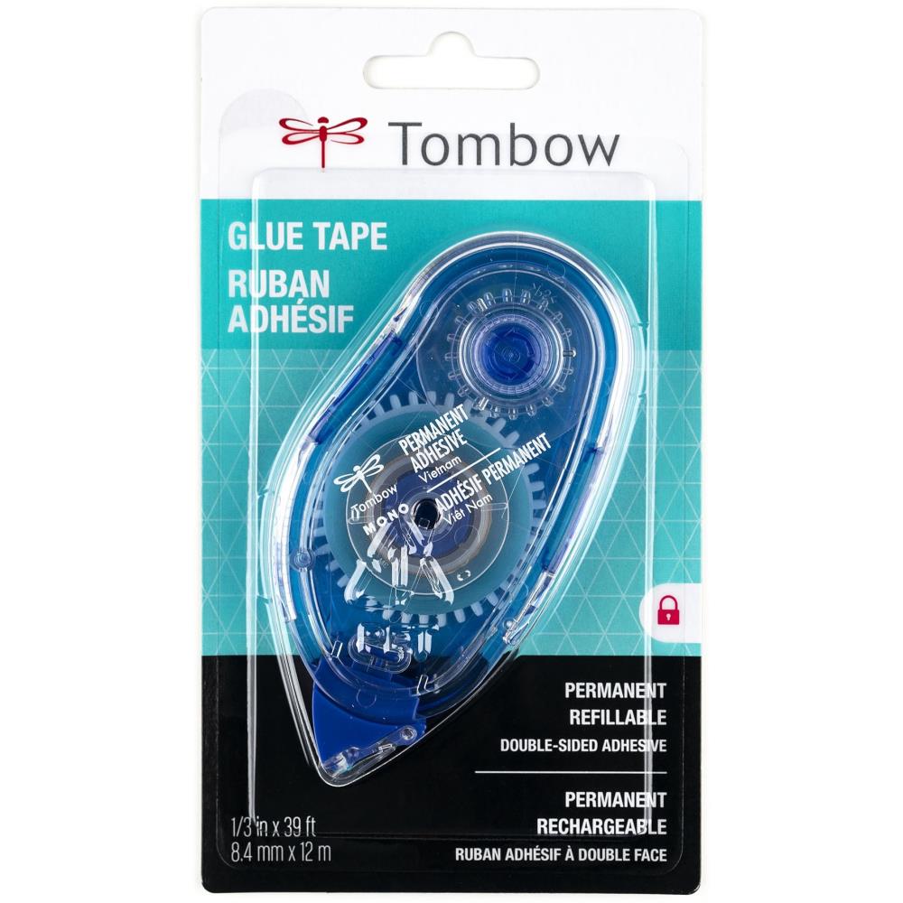 Adhesives: Tombow Mono Adhesive Dispenser-Glue Tape-Permanent
