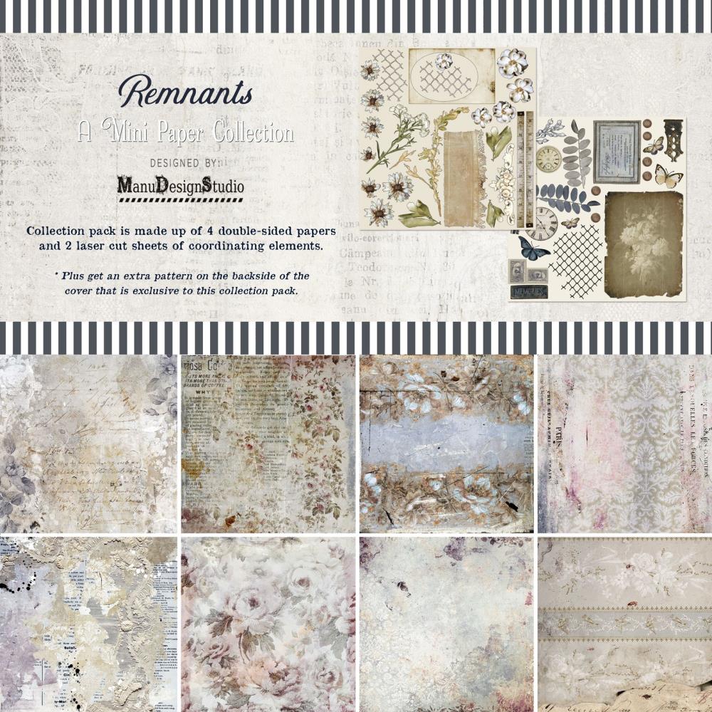 12x12 Paper: 49 And Market Collection Pack-Remnants Mini Paper Collection