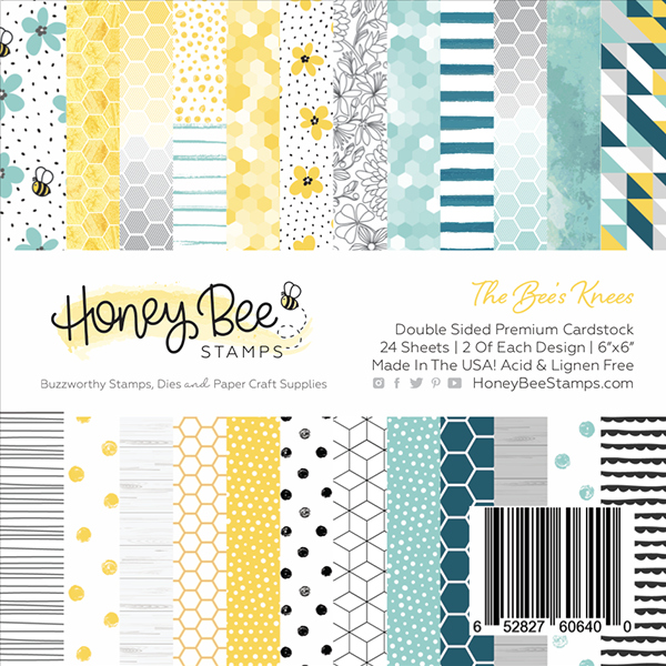 6x6 Paper: 24 Double Sided Sheets | The Bee's Knees