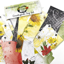Load image into Gallery viewer, Embellishments: 49 &amp; Market Vintage Artistry Countryside Tag Set
