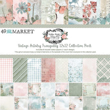 Load image into Gallery viewer, 12x12 Paper: 49 And Market Collection Pack 12&quot;X12&quot;-Vintage Artistry Tranquility
