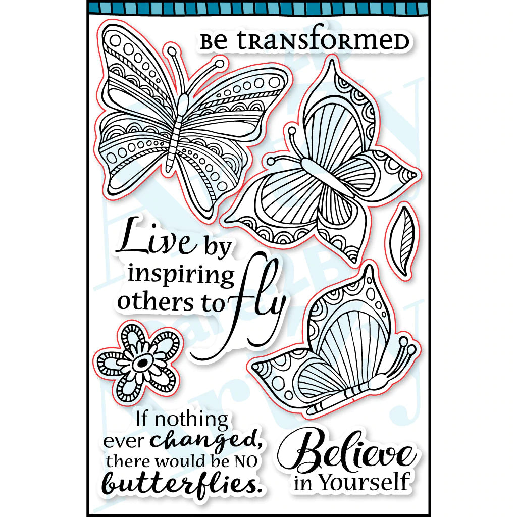 Stamps: Dare 2B Artzy-Butterfly Inspiration