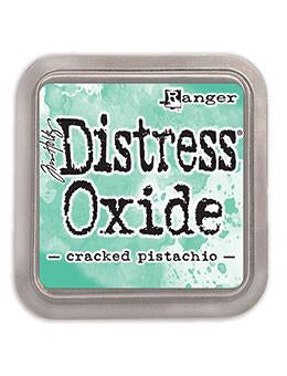 Ink: Tim Holtz Distress Oxides Ink Pad-Cracked Pistachio