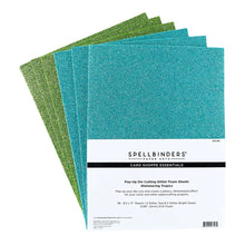 Load image into Gallery viewer, Embellishments: Spellbinders-Pop Up Die Cutting Glitter Foam Sheets
