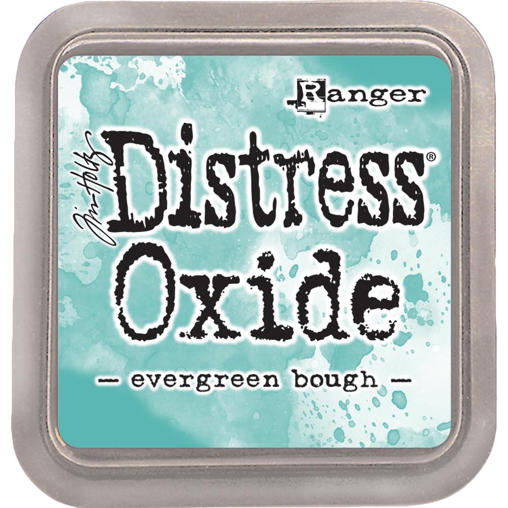 Ink:Tim Holtz Distress Oxide Ink Pad-Evergreen Bough
