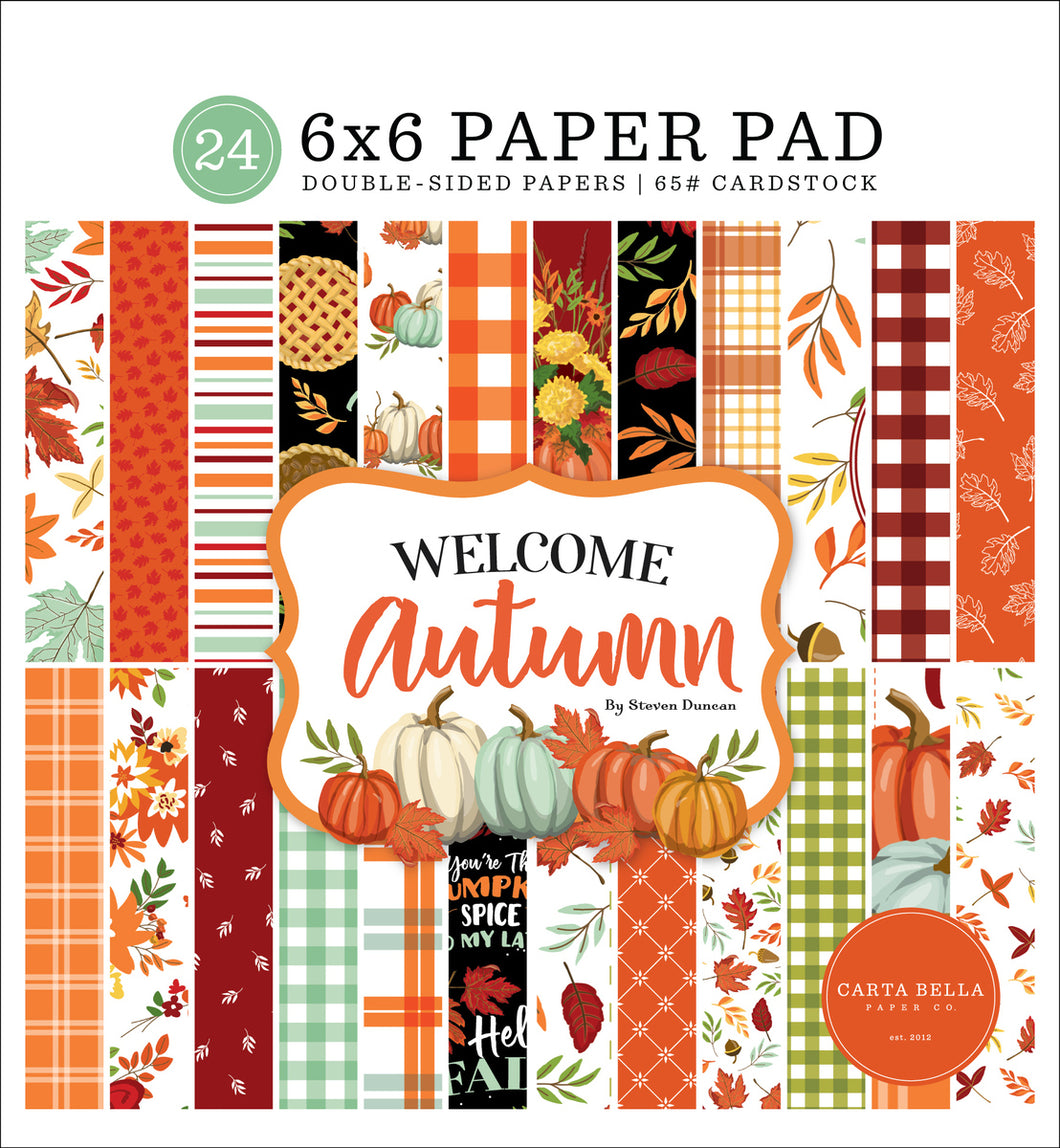 6x6 paper: Carta Bella-Welcome Autumn