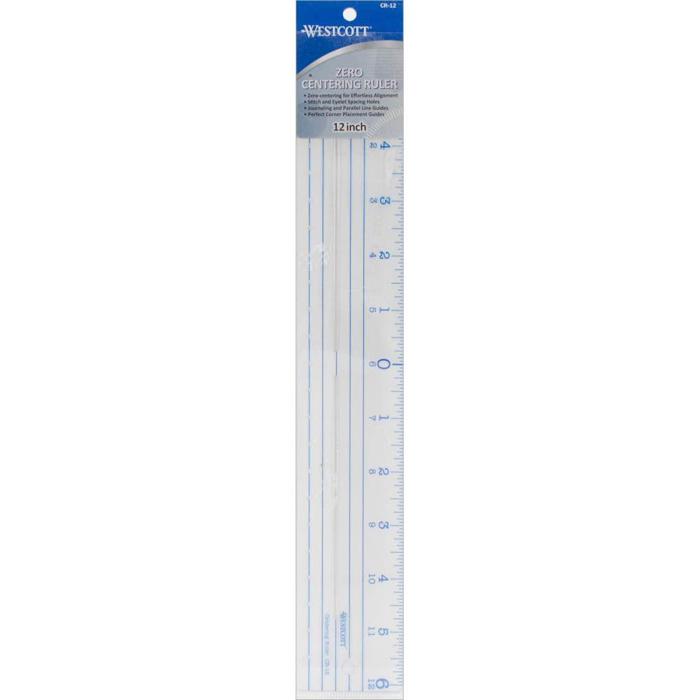 Crafting Tools: Westcott Zero Centering Ruler – Purple Pinky Promises