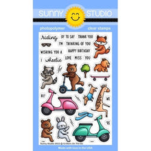 Load image into Gallery viewer, Stamps: Sunny Studio Stamps-Critters On The Go
