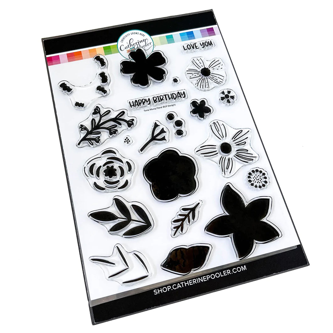 Stamps: Catherine Pooler Designs-Tussy Mussy Floral Stamp Set