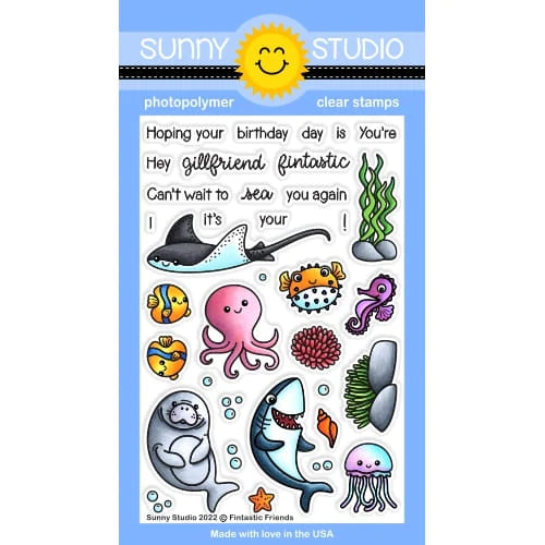 Stamps: Sunny Studio Stamps-Fintastic Friends