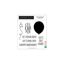 Load image into Gallery viewer, Stamps: Concord &amp; 9th-Pop-Up Par-Tay Stamp Set
