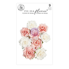 Load image into Gallery viewer, Embellishments: Prima Marketing Mulberry Paper Flowers by Frank Garcia-Beautiful Story/Love Notes
