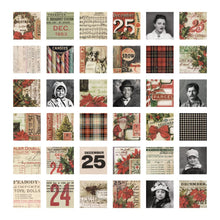Load image into Gallery viewer, Embellishments: Tim Holtz Idea-Ology Collage Tiles-Christmas Noel 72/Pkg

