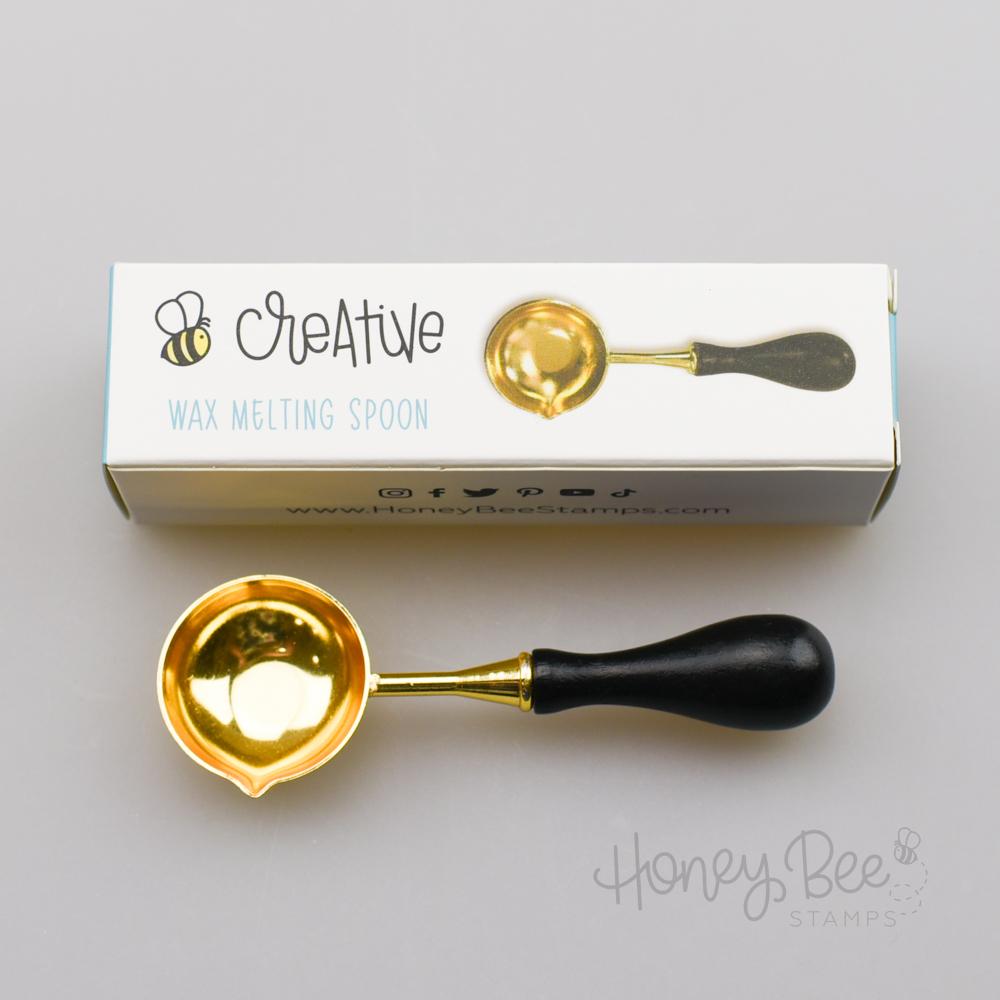 Crafting Tools: Honey Bee Stamps-Bee Creative | Wax Melting Spoon