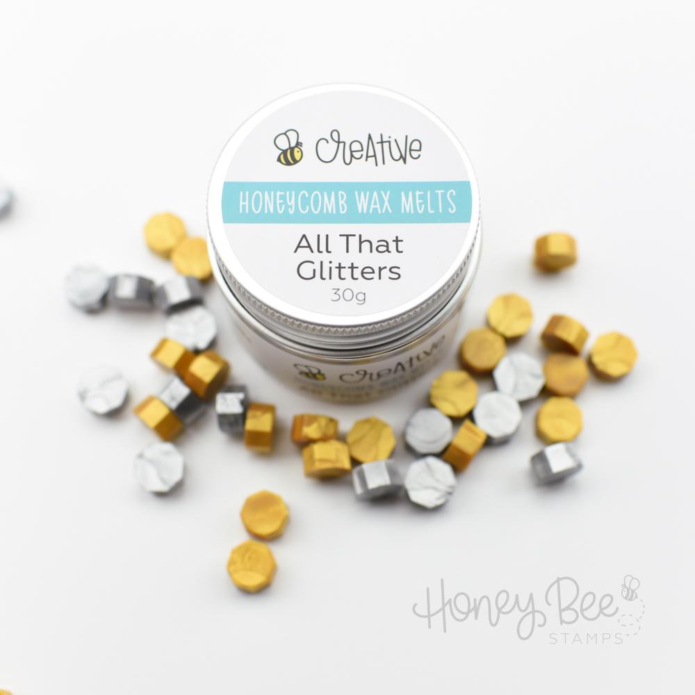 Embellishments: Honey Bee Stamps-Bee Creative | Honeycomb Wax Melts | All That Glitters