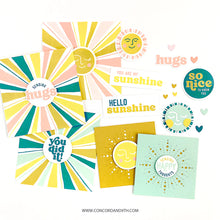 Load image into Gallery viewer, Turnabout™ Products: Concord &amp; 9th-Happy Rays Turnabout™Stamp Set
