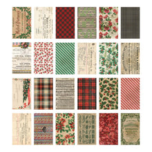 Load image into Gallery viewer, Specialty Paper: Tim Holtz Idea-Ology Backdrops Double-Sided Cardstock 6&quot;X10&quot;-Christmas Noel 24/Pkg
