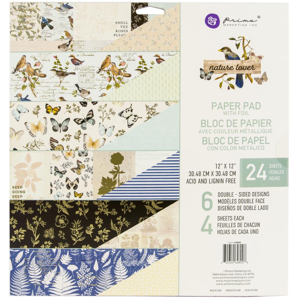 Paper Pad: Prima Marketing Double-Sided Paper Pad 12