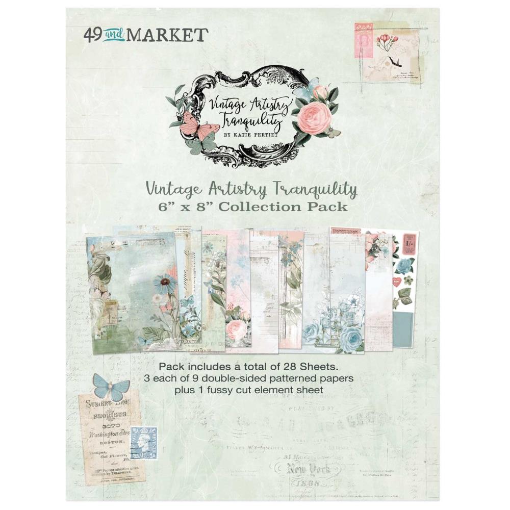 6x8 Specialty Paper: 49 And Market Collection Pack 6