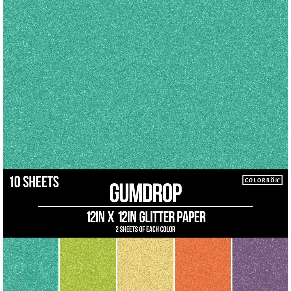 Colorbok 68lb Designer Single-Sided Paper 12
