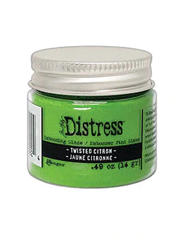 Embossing Powder: Tim Holtz Distress® Embossing Glaze Twisted Citron